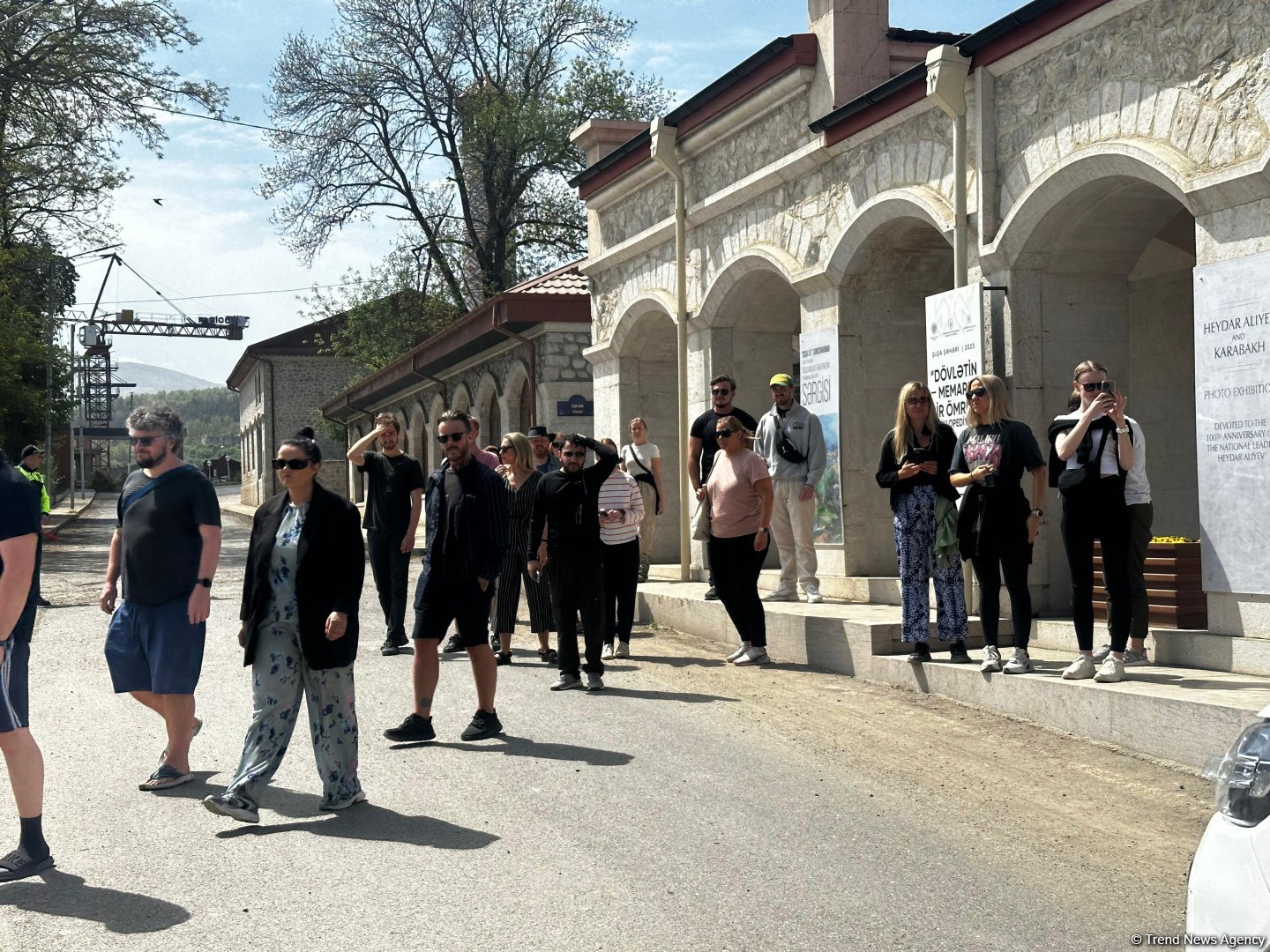 Norwegian travelers arrive in Azerbaijan's Shusha city (PHOTO)