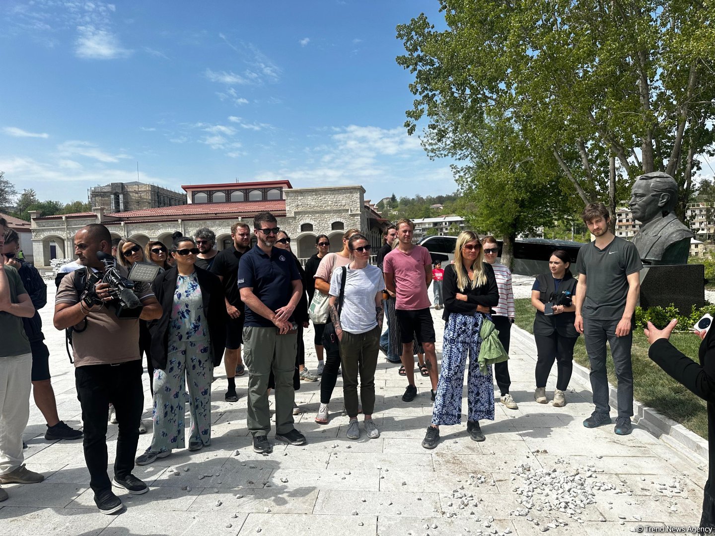 Norwegian travelers arrive in Azerbaijan's Shusha city (PHOTO)