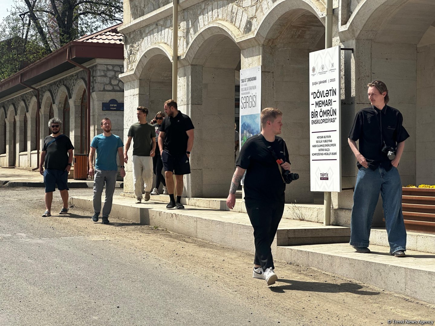 Norwegian travelers arrive in Azerbaijan's Shusha city (PHOTO)
