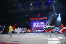 Baku hosts stunning opening ceremony of European Cup in Rhythmic Gymnastics (PHOTO)