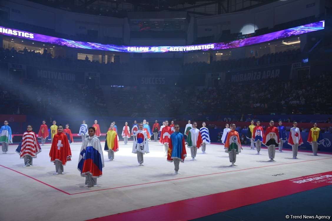 Baku hosts stunning opening ceremony of European Cup in Rhythmic Gymnastics (PHOTO)