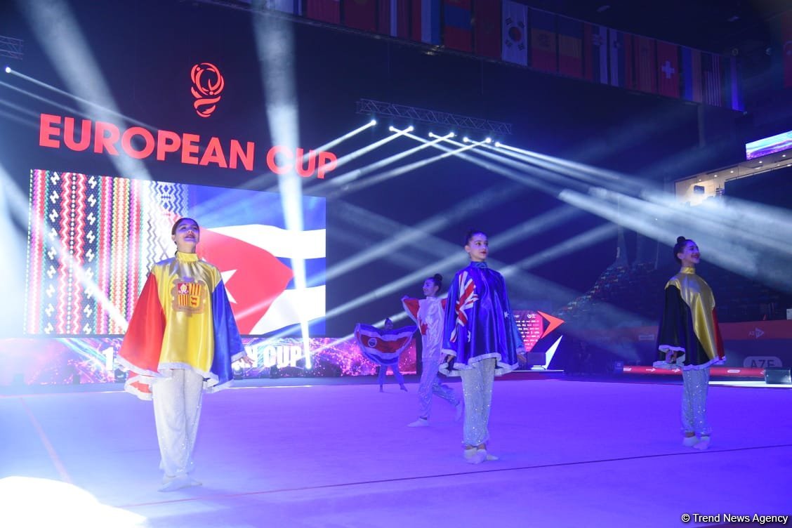 Baku hosts stunning opening ceremony of European Cup in Rhythmic Gymnastics (PHOTO)