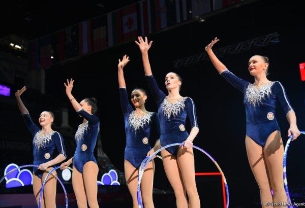 Azerbaijan reaches European Rhythmic Gymnastics Cup finals in group exercises (PHOTO)