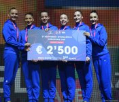 European Cup in Baku hosts award ceremony for teams in group exercises (PHOTO)
