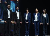 European Cup in Baku hosts award ceremony for teams in group exercises (PHOTO)