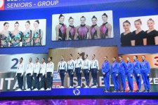 European Cup in Baku hosts award ceremony for teams in group exercises (PHOTO)