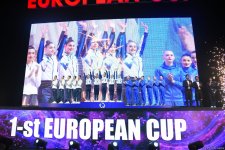 European Cup in Baku hosts award ceremony for teams in group exercises (PHOTO)
