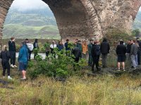 Norwegian travelers explore Azerbaijan's Khudafarin Bridge (PHOTO)