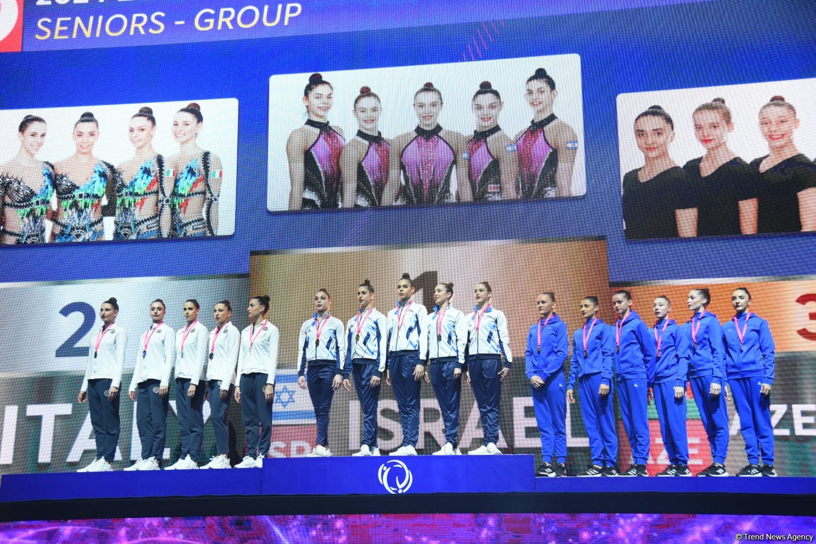 European Cup in Baku hosts award ceremony for teams in group exercises (PHOTO)
