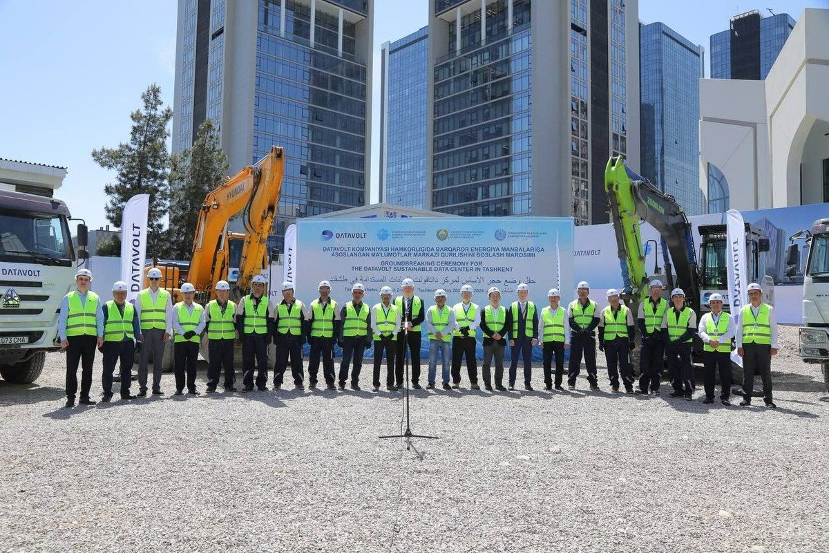 Uzbekistan, Saudi DataVolt launch construction of green data center