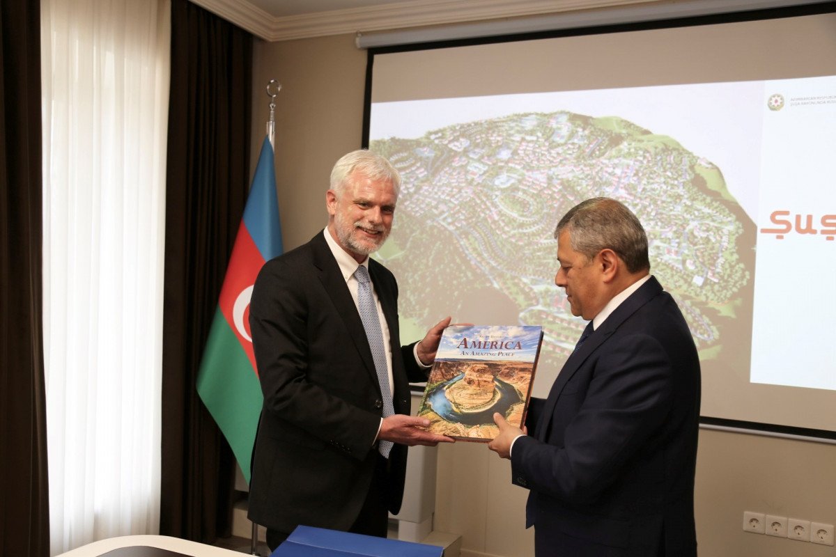 US ambassador meets with Azerbaijani special representative in Shusha district (PHOTO)