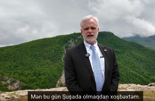 Happy to be in Shusha today, says US ambassador (VIDEO)