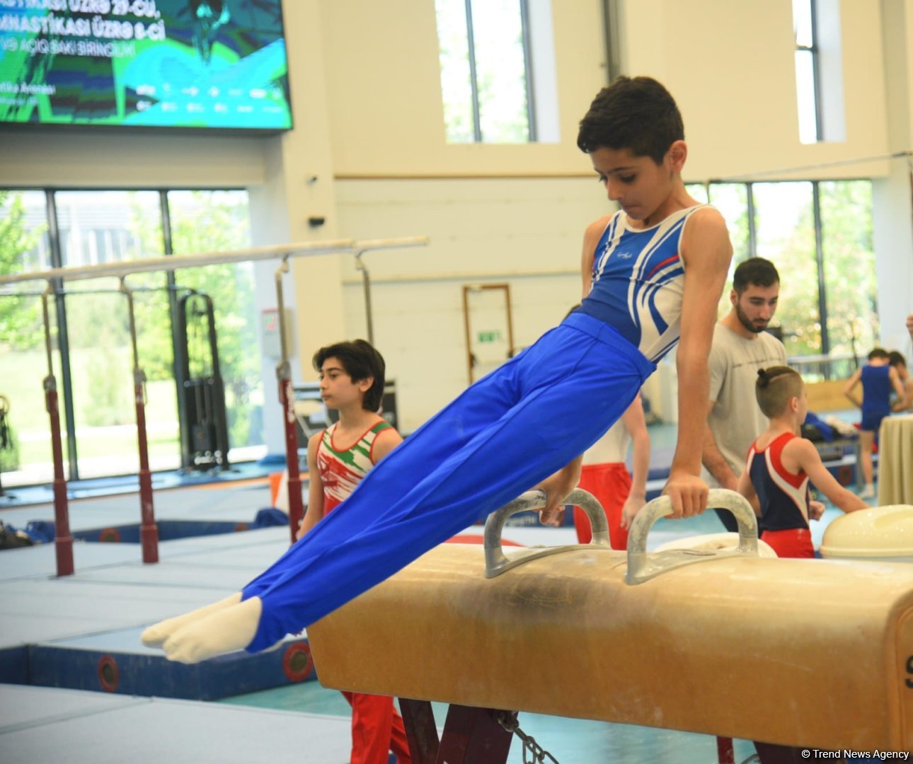 Competitions of Open Baku Championships in Artistic Gymnastics kick off (PHOTO)