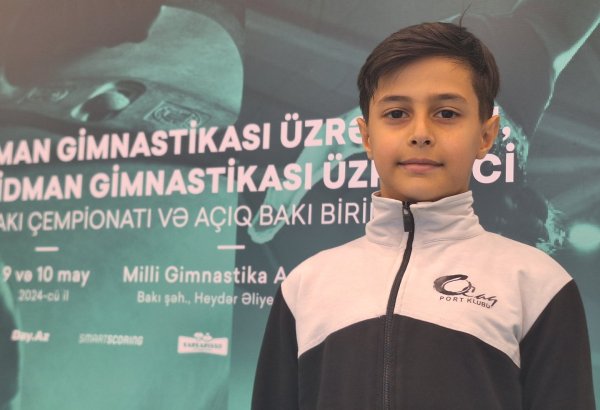 Great to feel competitive atmosphere - entrant to Baku Championship in Men's Artistic Gymnastics