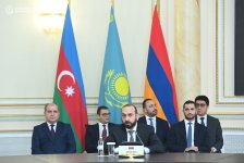 Almaty hosts meetings of FMs of Azerbaijan, Armenia and Kazakhstan (PHOTO) (UPDATED)
