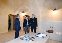 President Ilham Aliyev, First Lady Mehriban Aliyeva attend opening of Shirin Su Bathhouse in Shusha (PHOTO/VIDEO)