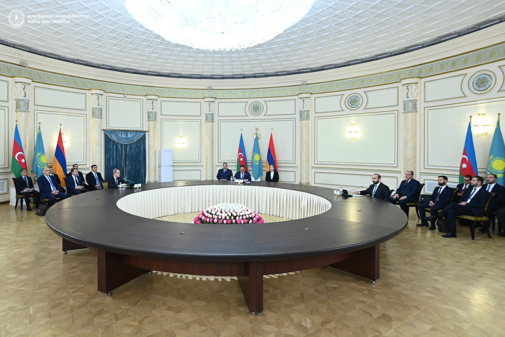 Almaty hosts meetings of FMs of Azerbaijan, Armenia and Kazakhstan (PHOTO) (UPDATED)