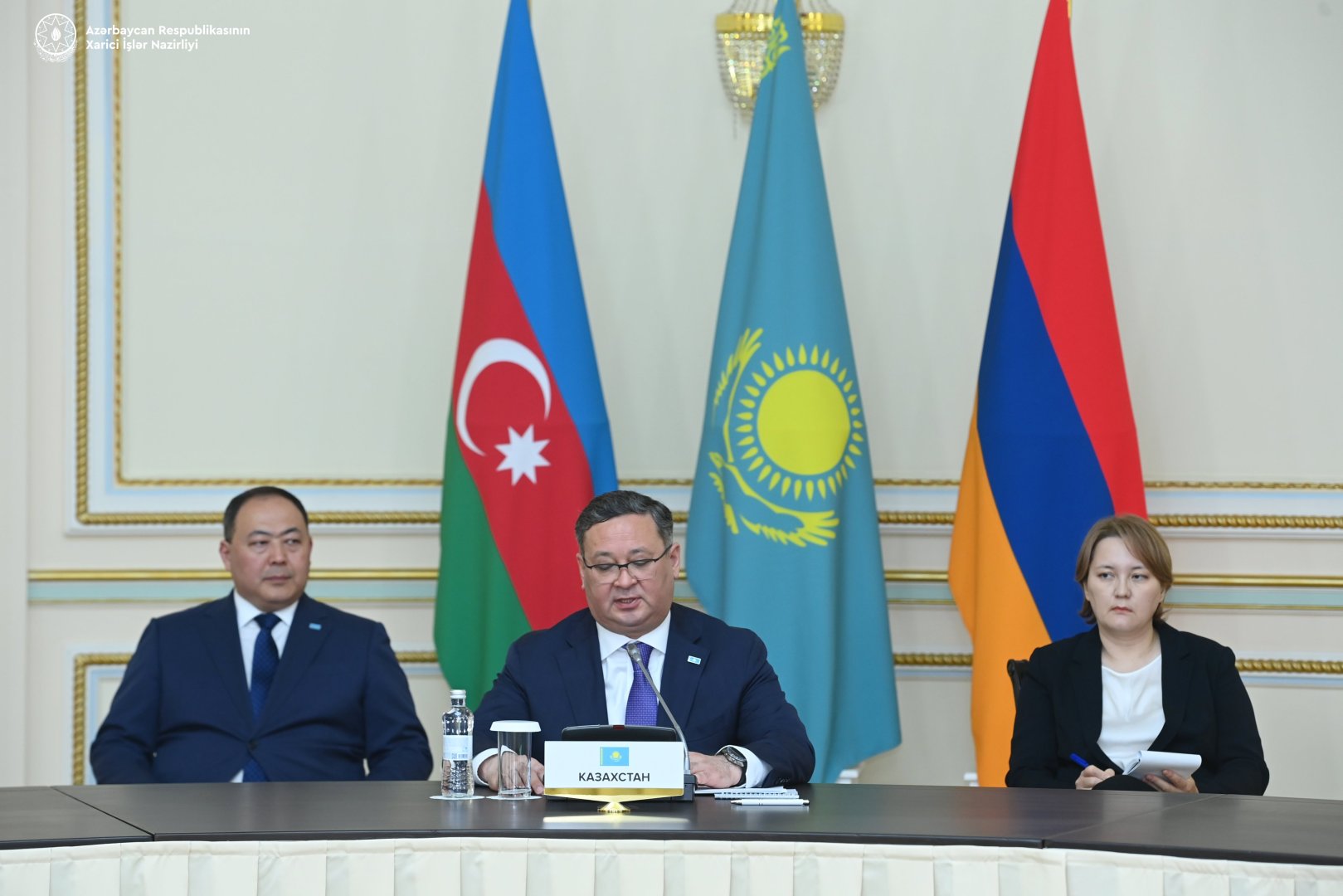 Almaty hosts meetings of FMs of Azerbaijan, Armenia and Kazakhstan (PHOTO) (UPDATED)