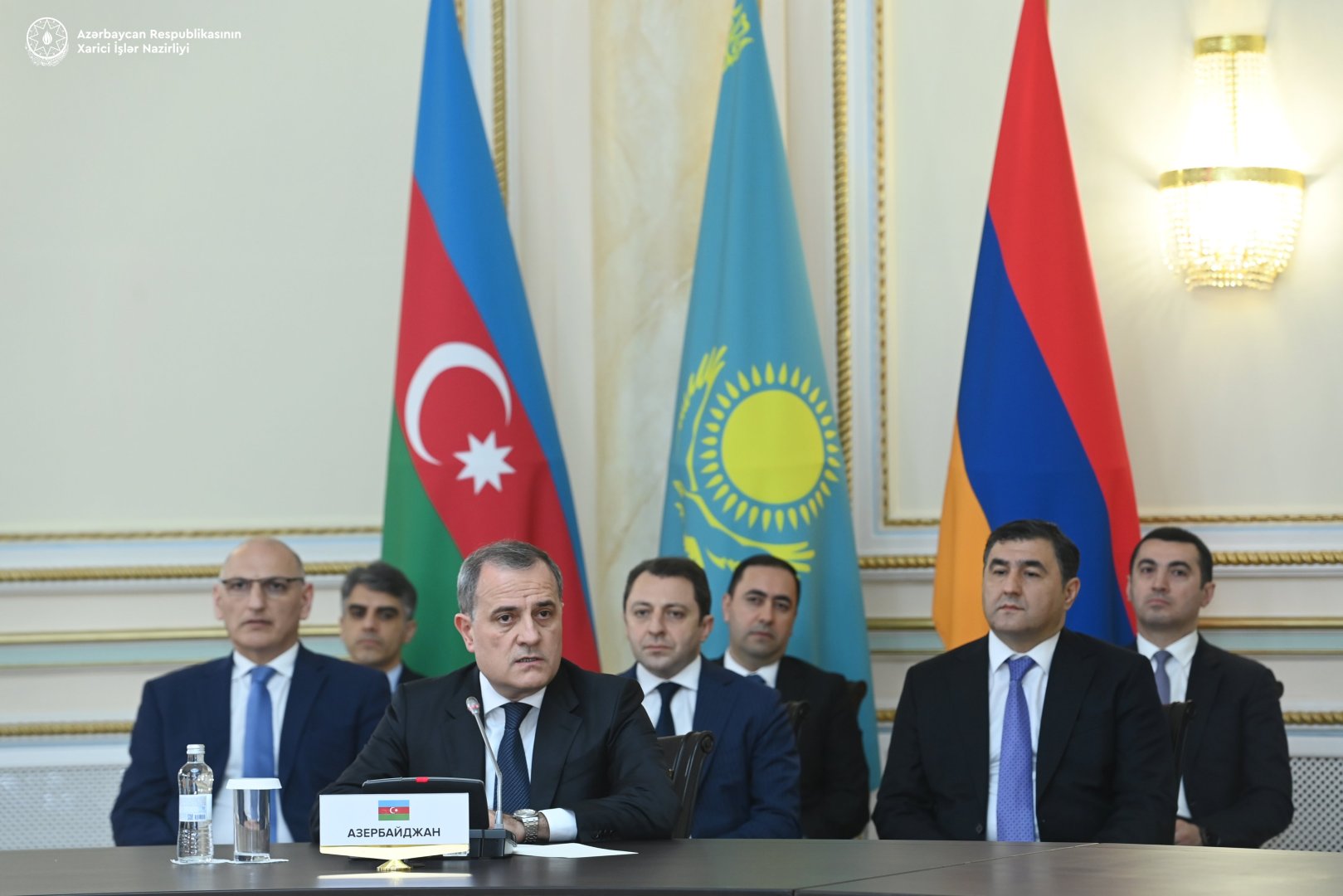 Almaty hosts meetings of FMs of Azerbaijan, Armenia and Kazakhstan (PHOTO) (UPDATED)