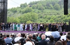 President Ilham Aliyev, First Lady Mehriban Aliyeva attend opening of 7th Kharibulbul Int'l Music Festival in Shusha (PHOTO/VIDEO)