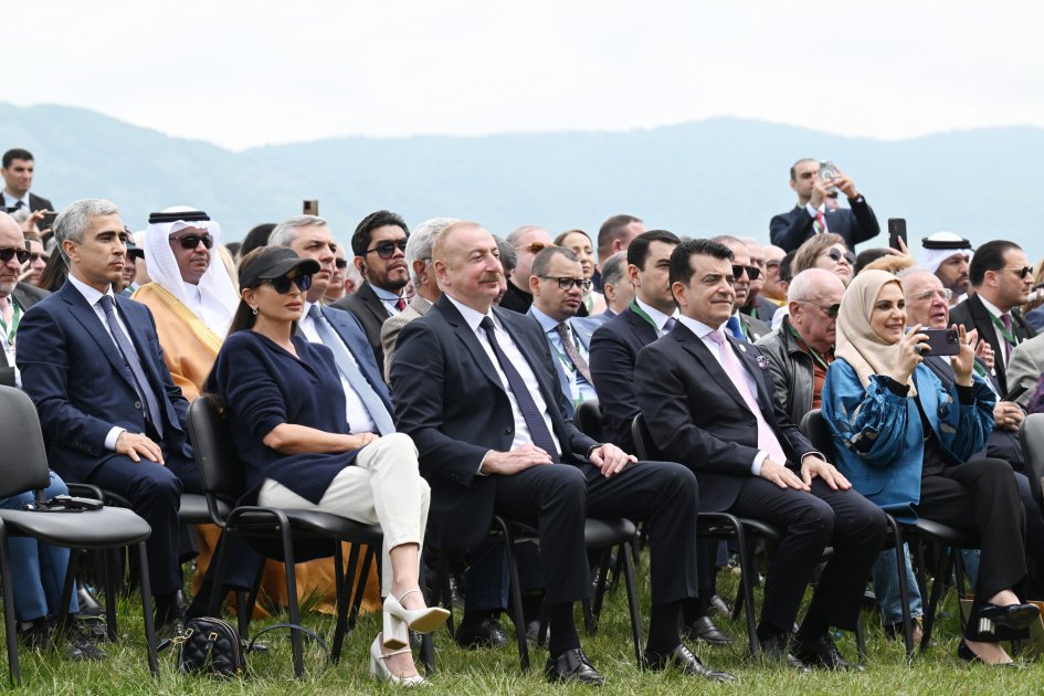 President Ilham Aliyev, First Lady Mehriban Aliyeva attend opening of 7th Kharibulbul Int'l Music Festival in Shusha (PHOTO/VIDEO)