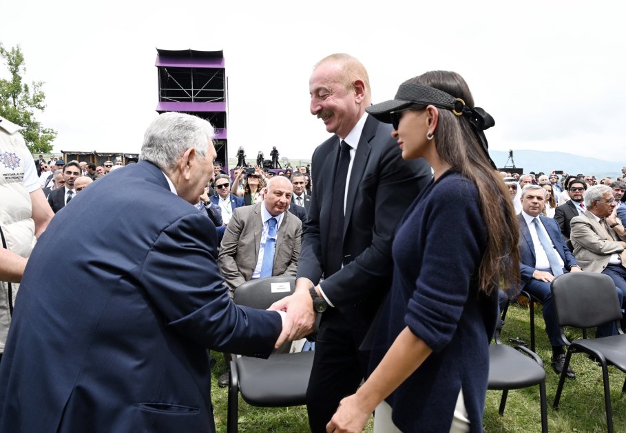 President Ilham Aliyev, First Lady Mehriban Aliyeva attend opening of 7th Kharibulbul Int'l Music Festival in Shusha (PHOTO/VIDEO)