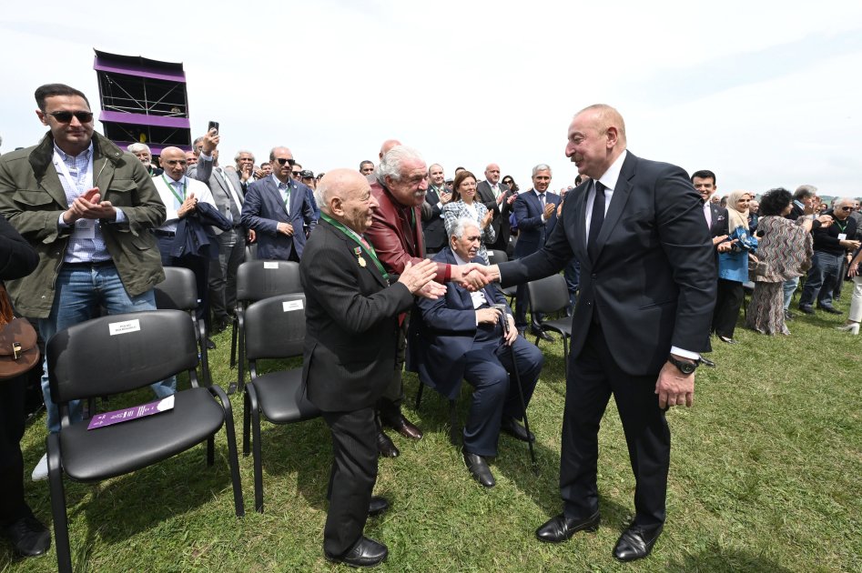 President Ilham Aliyev, First Lady Mehriban Aliyeva attend opening of 7th Kharibulbul Int'l Music Festival in Shusha (PHOTO/VIDEO)