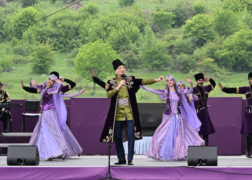 President Ilham Aliyev, First Lady Mehriban Aliyeva attend opening of 7th Kharibulbul Int'l Music Festival in Shusha (PHOTO/VIDEO)