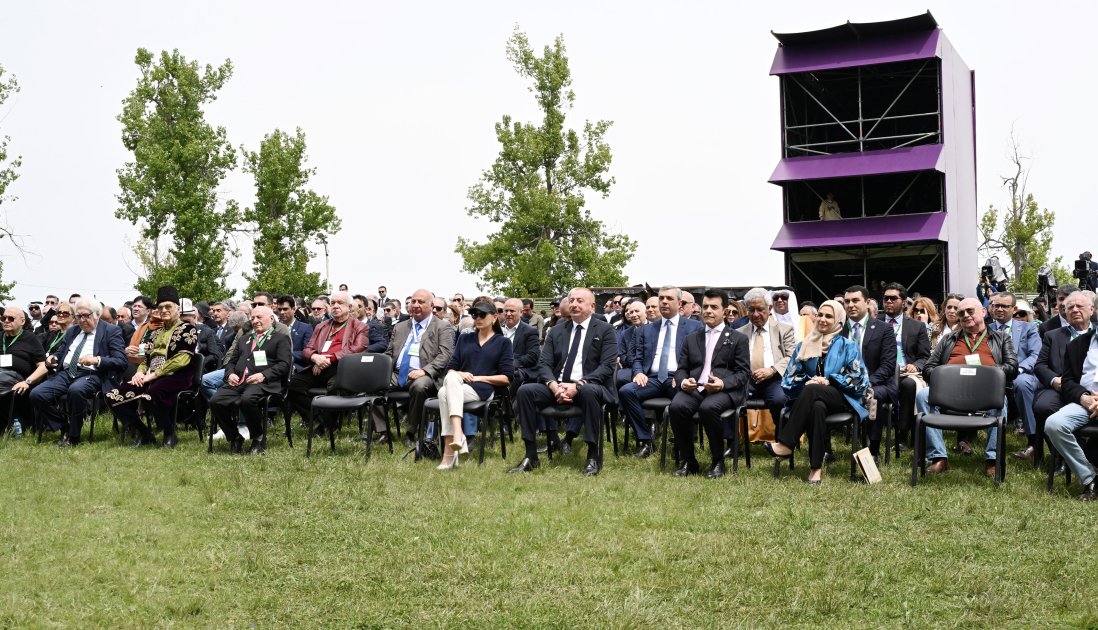 President Ilham Aliyev, First Lady Mehriban Aliyeva attend opening of 7th Kharibulbul Int'l Music Festival in Shusha (PHOTO/VIDEO)