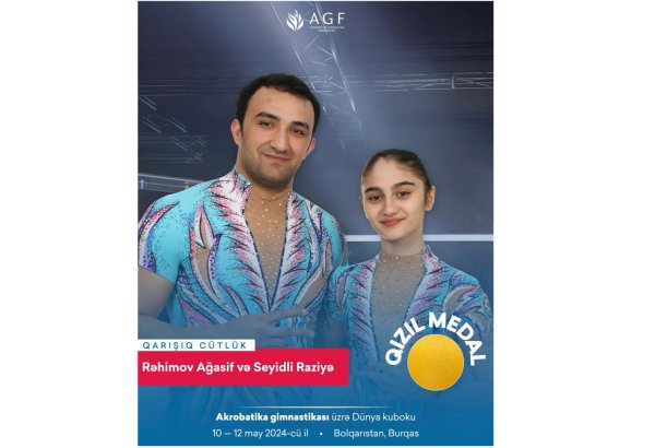Azerbaijani gymnasts win four medals at World Cup in Bulgaria (PHOTO)