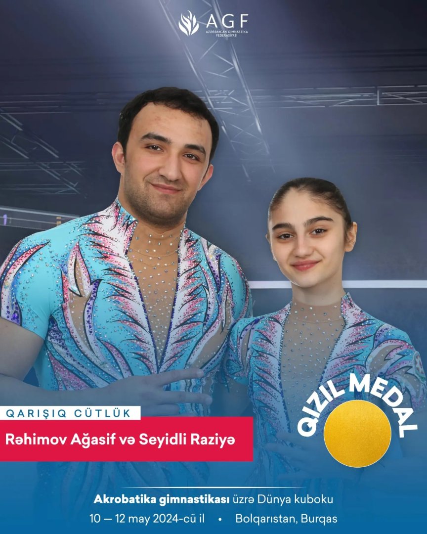 Azerbaijani gymnasts win four medals at World Cup in Bulgaria (PHOTO)
