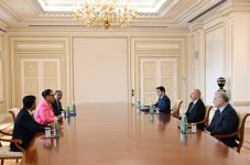 President Ilham Aliyev receives Commonwealth Secretary-General (PHOTO/VIDEO)