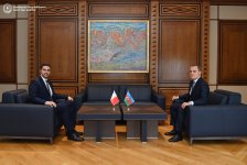 Azerbaijani FM, OSCE Chair-in-Office hold expanded meeting (PHOTO)