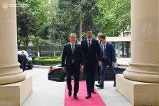 Azerbaijani FM, OSCE Chair-in-Office hold expanded meeting (PHOTO)