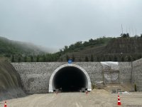 Media reps view Azerbaijan's Ahmadbayli-Fuzuli-Shusha highway building progress (PHOTO)