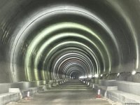 Media reps view Azerbaijan's Ahmadbayli-Fuzuli-Shusha highway building progress (PHOTO)