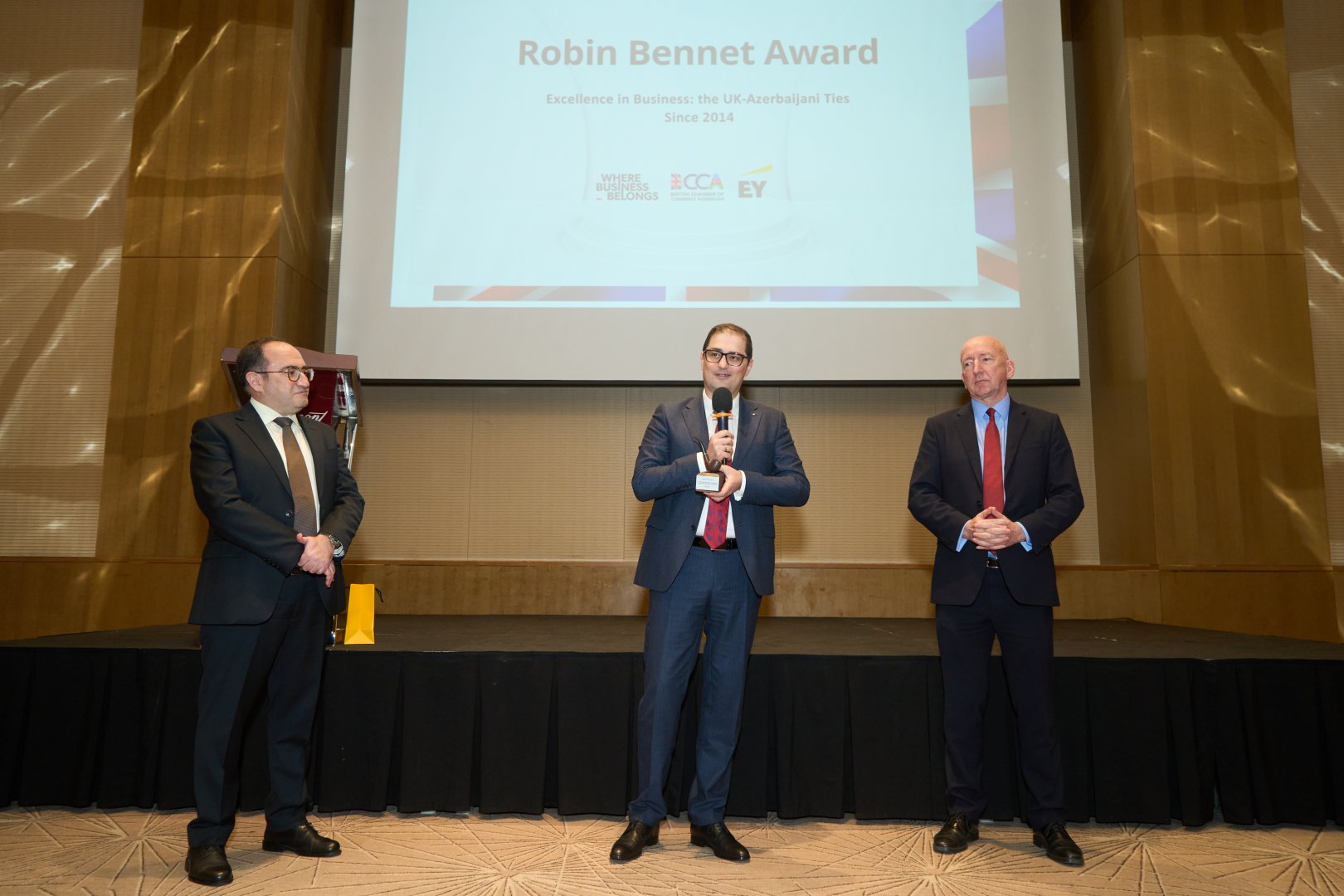 British Chamber of Commerce Unveil the Winner of the Prestigious Robin Bennett Award (PHOTO)