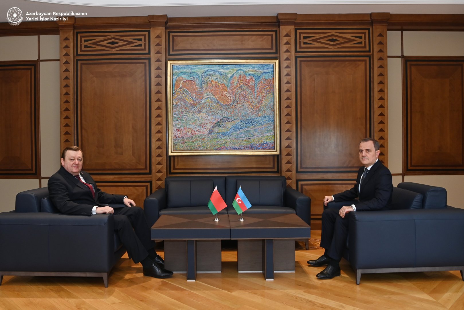 Baku hosts expanded meeting of Azerbaijani and Belarusian FMs (PHOTO)
