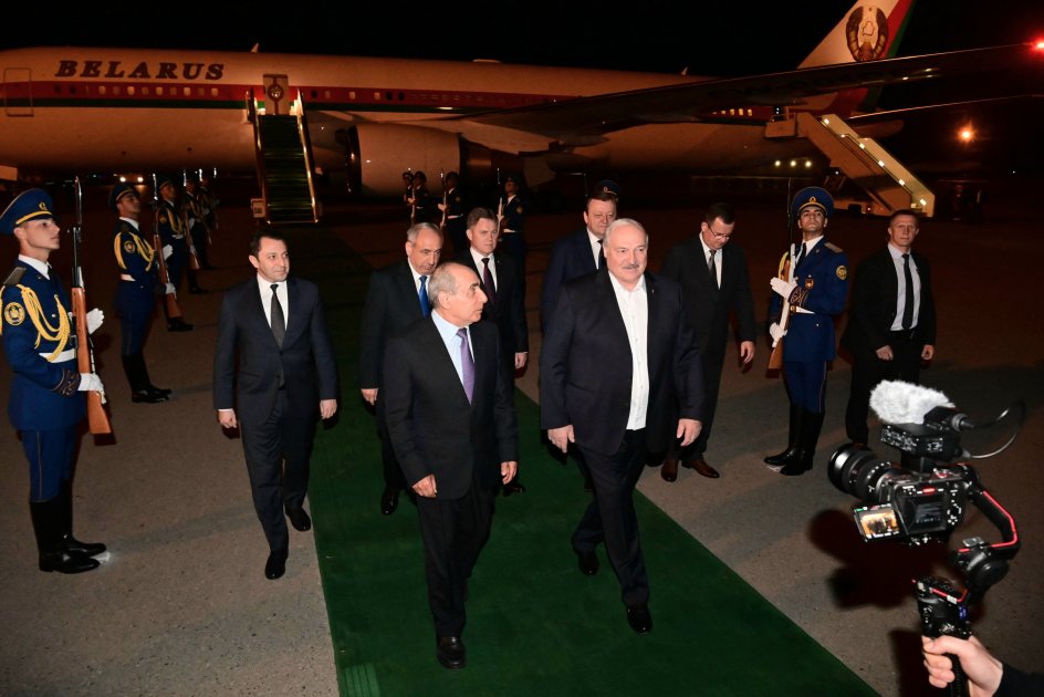 President of Belarus embarks on state visit to Azerbaijan (PHOTO)