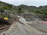 Media reps become familiar with construction works on Khankendi-Shusha-Lachin highway (PHOTO)