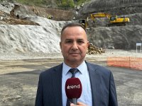 Media reps become familiar with construction works on Khankendi-Shusha-Lachin highway (PHOTO)