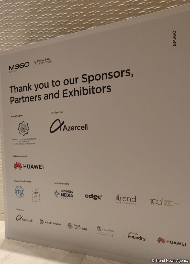 Day one of GSMA M360 Eurasia 2024 int'l conference wraps up in Baku (PHOTO)