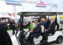 President Ilham Aliyev, President of Belarus familiarized themselves with Caspian Agro and InterFood Azerbaijan exhibitions (PHOTO/VIDEO)