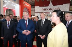 President Ilham Aliyev, President of Belarus familiarized themselves with Caspian Agro and InterFood Azerbaijan exhibitions (PHOTO/VIDEO)