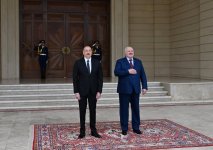 Baku hosts official welcome ceremony for President of Belarus (PHOTO/VIDEO)