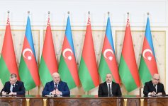 Azerbaijan, Belarus sign documents (PHOTO/VIDEO)