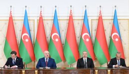 Azerbaijan, Belarus sign documents (PHOTO/VIDEO)