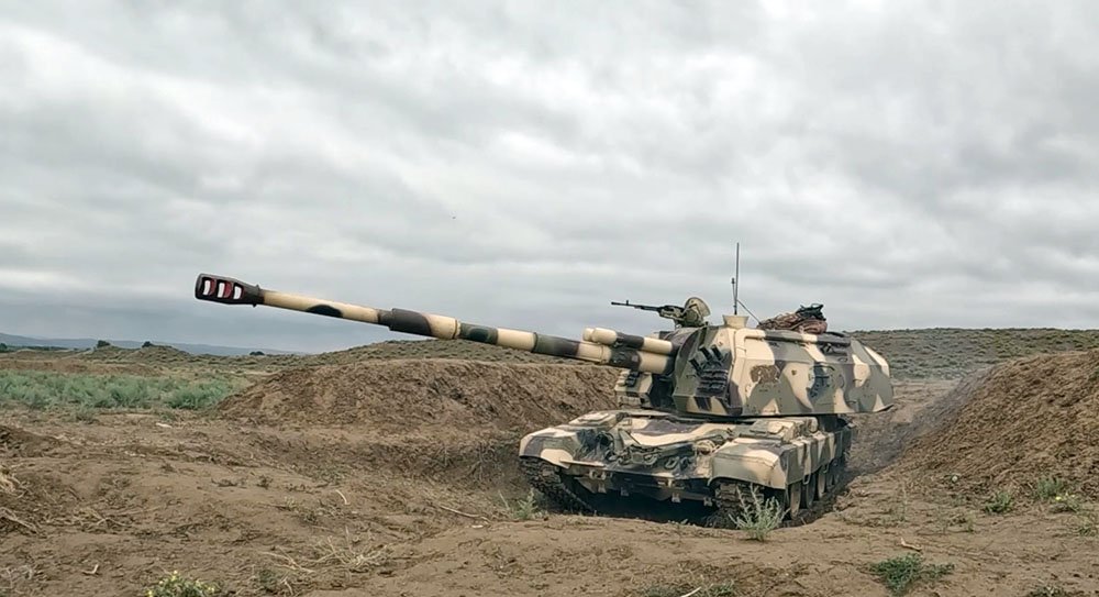 Artillery units of Azerbaijan's Land Forces hold live-fire tactical exercise (VIDEO)