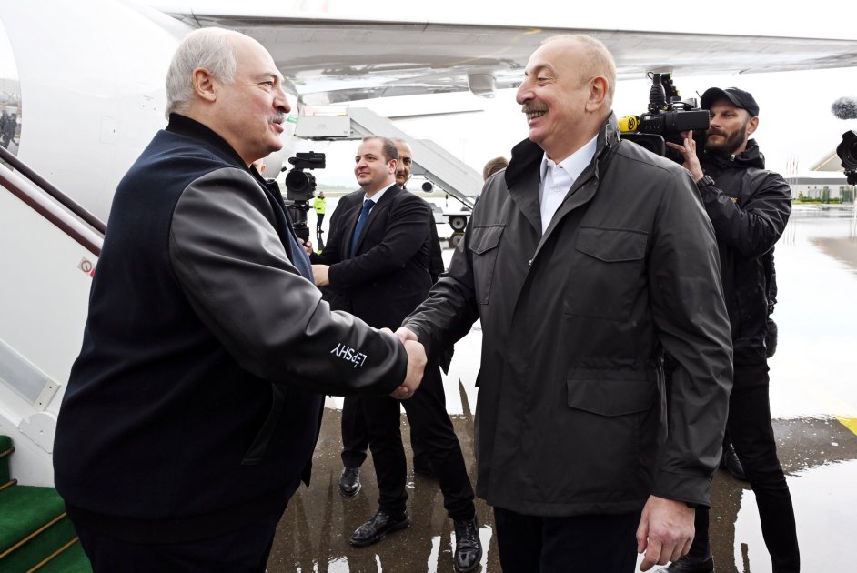President of Belarus arrives in Azerbaijan's Fuzuli (VIDEO/PHOTO)