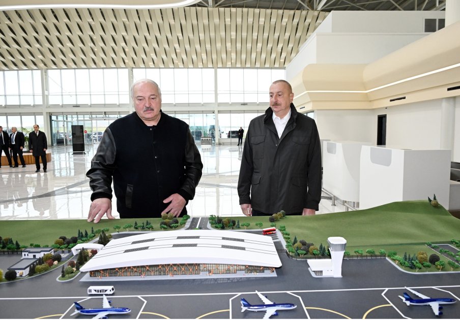 President of Belarus arrives in Azerbaijan's Fuzuli (VIDEO/PHOTO)